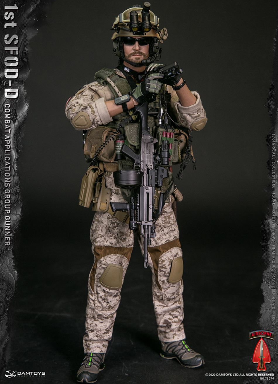 1/6 1st SFOD-D Combat Applications Group GUNNER