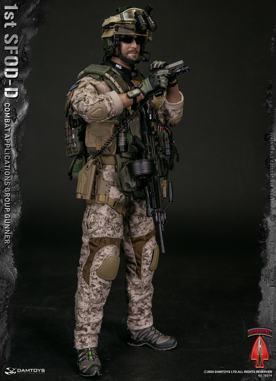 1/6 1st SFOD-D Combat Applications Group GUNNER
