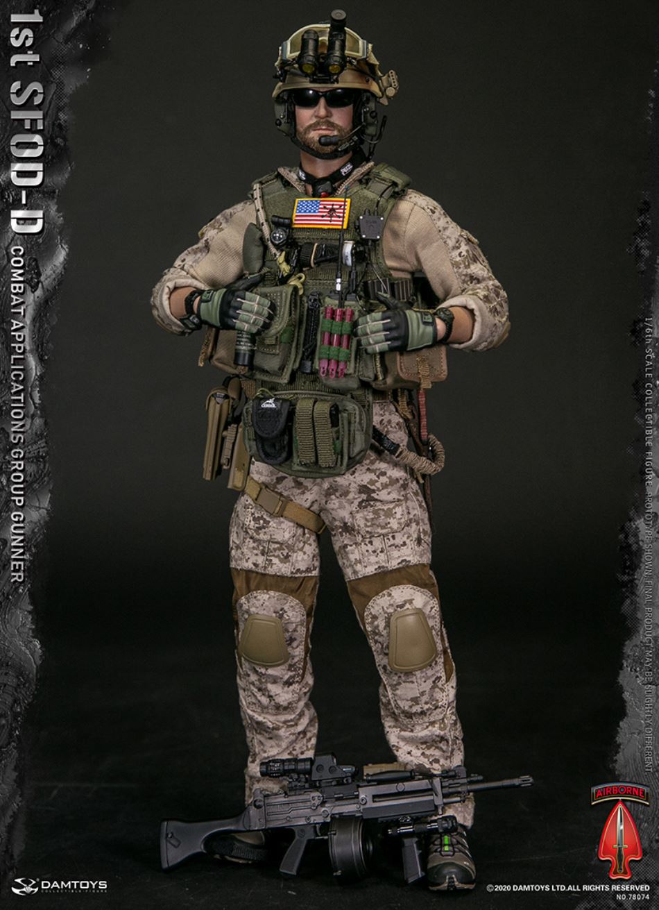 1/6 1st SFOD-D Combat Applications Group GUNNER