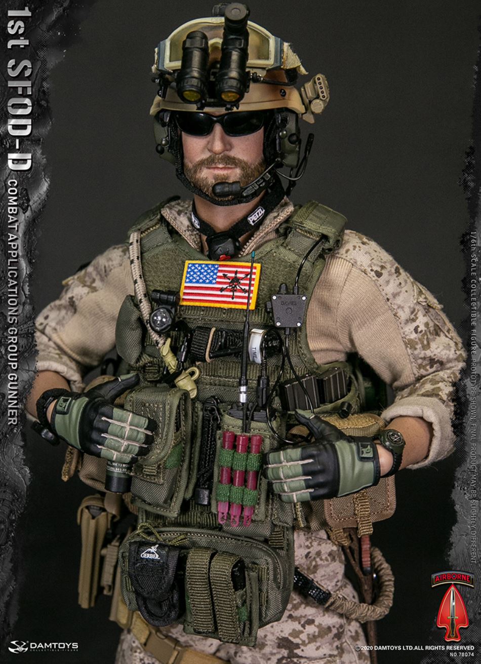 1/6 1st SFOD-D Combat Applications Group GUNNER