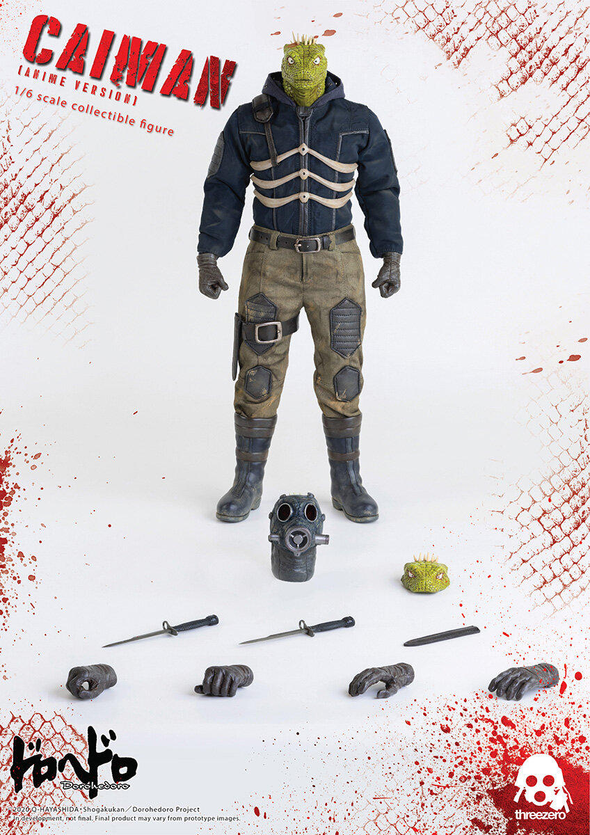 1/6 Dorohedo - Caiman (animated version)
