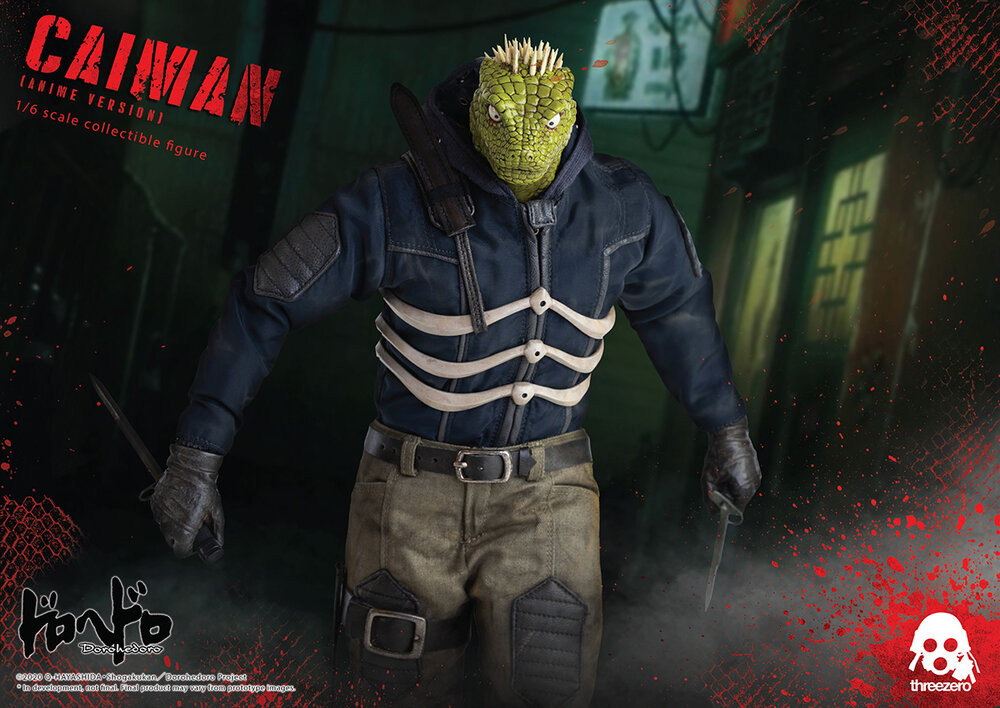 1/6 Dorohedo - Caiman (animated version)