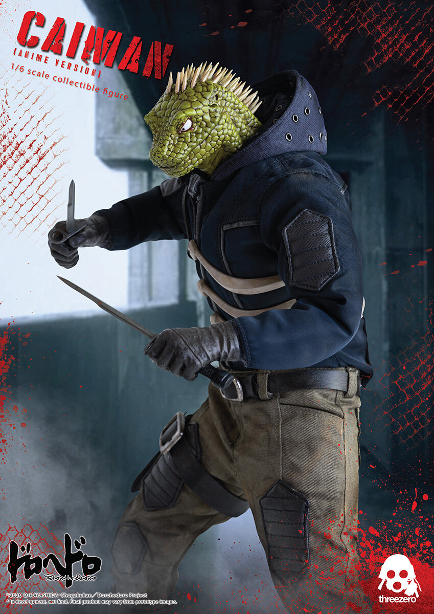 1/6 Dorohedo - Caiman (animated version)