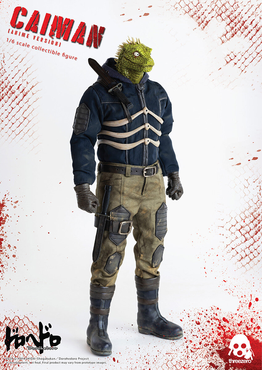 1/6 Dorohedo - Caiman (animated version)