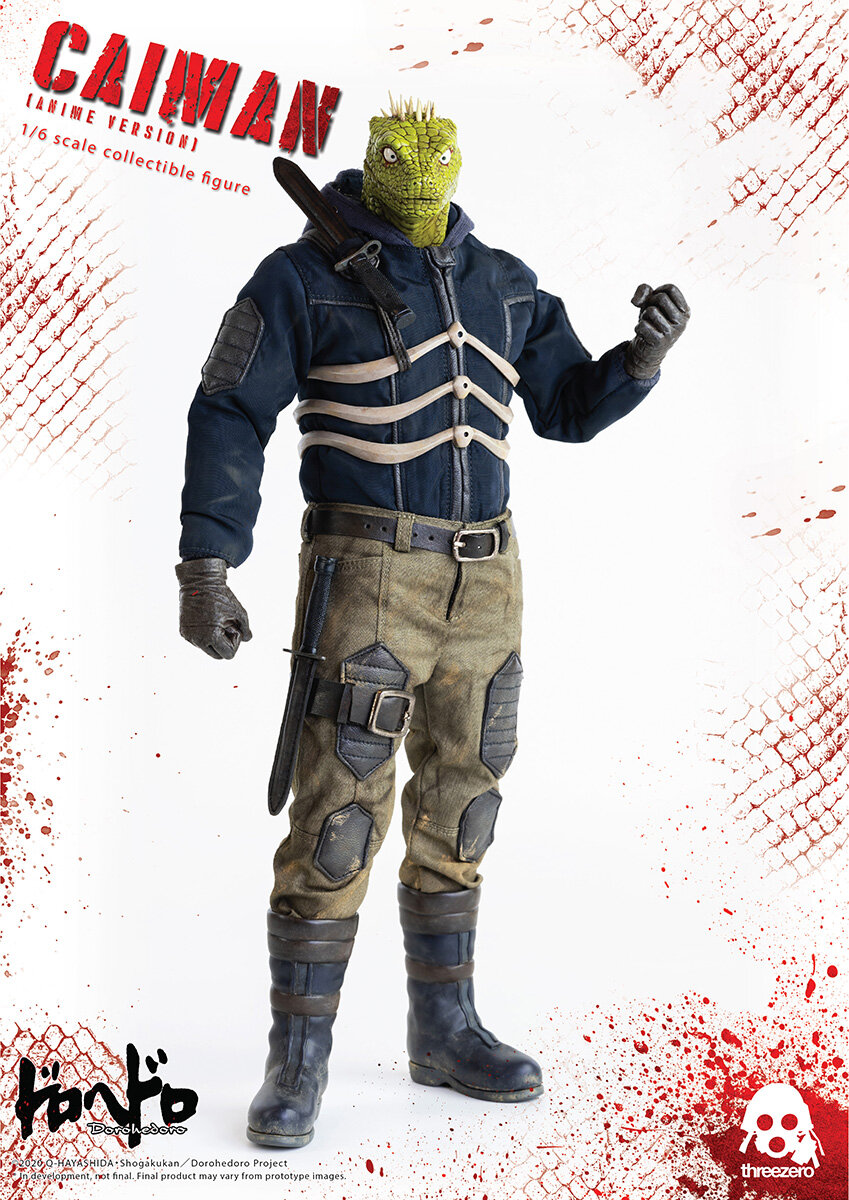 1/6 Dorohedo - Caiman (animated version)
