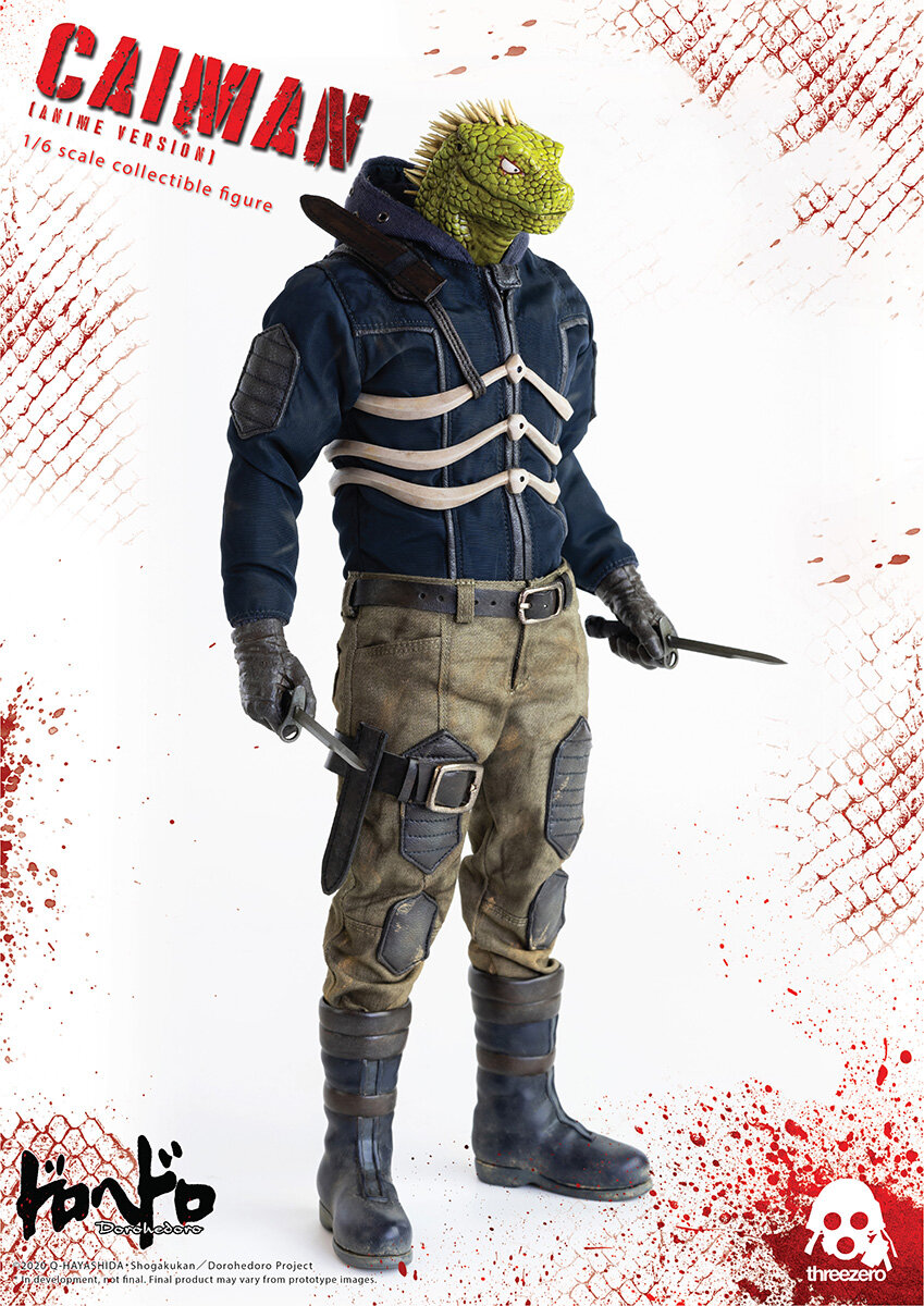 1/6 Dorohedo - Caiman (animated version)