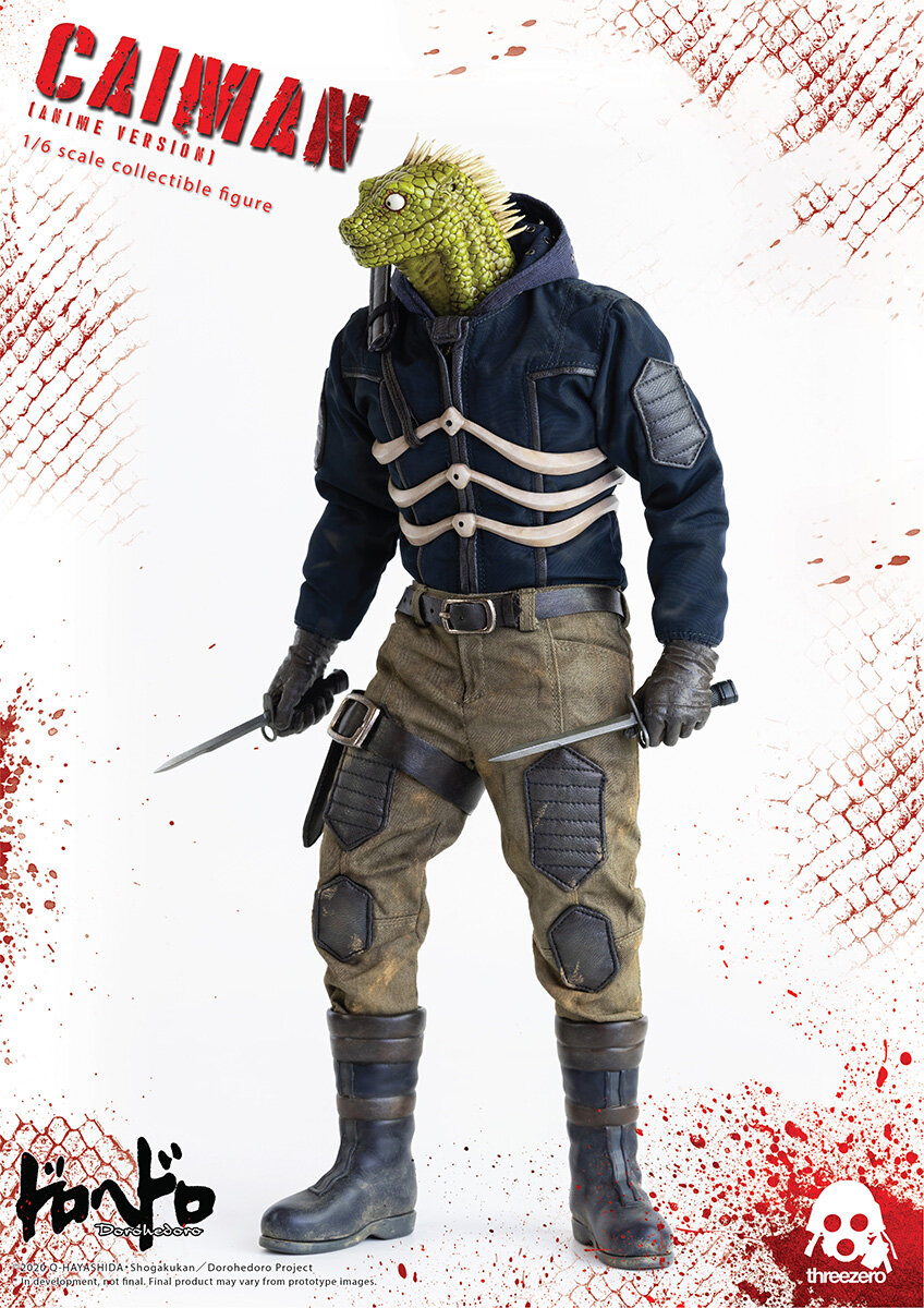 1/6 Dorohedo - Caiman (animated version)