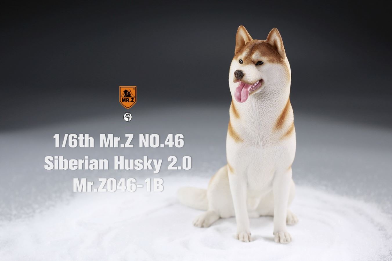 MR. Z Animal Model No.46: 1/6th Siberian Husky2.0