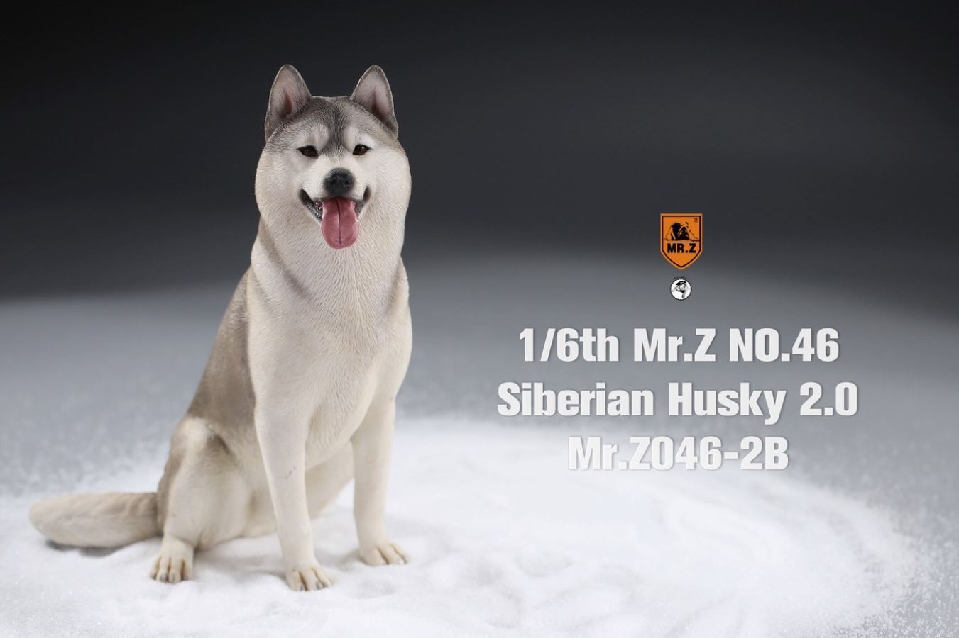 MR. Z Animal Model No.46: 1/6th Siberian Husky2.0