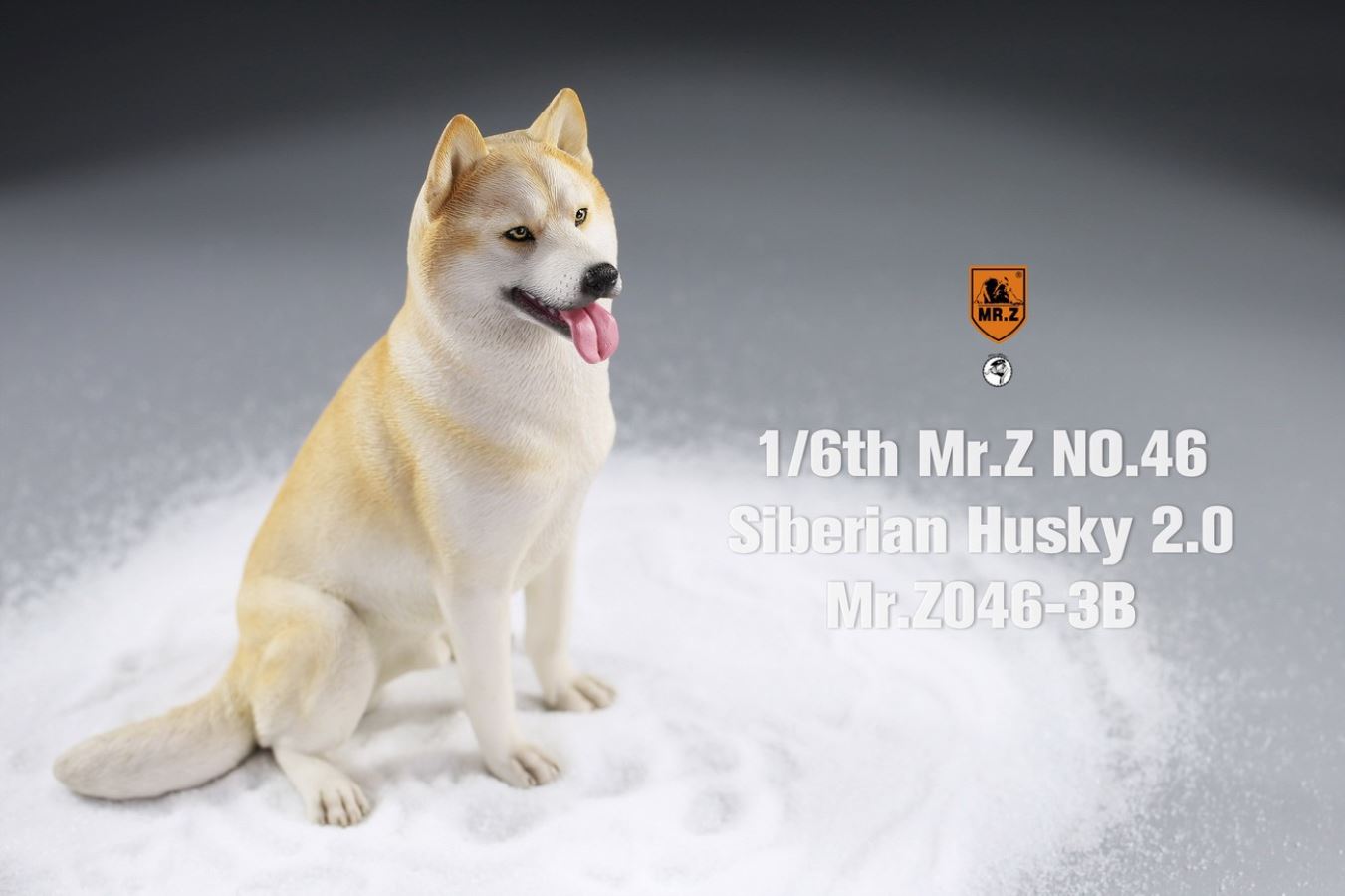 MR. Z Animal Model No.46: 1/6th Siberian Husky2.0
