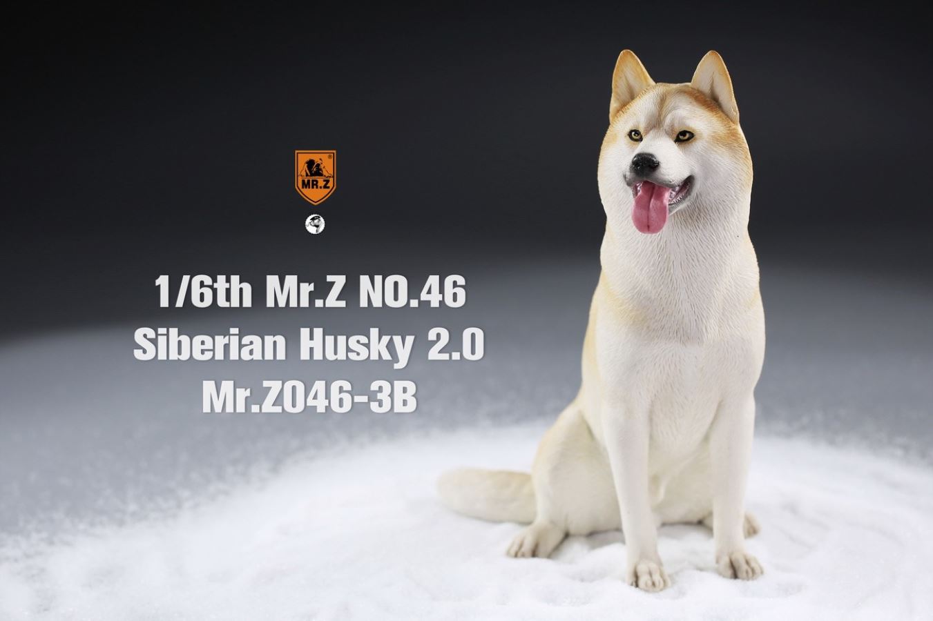 MR. Z Animal Model No.46: 1/6th Siberian Husky2.0