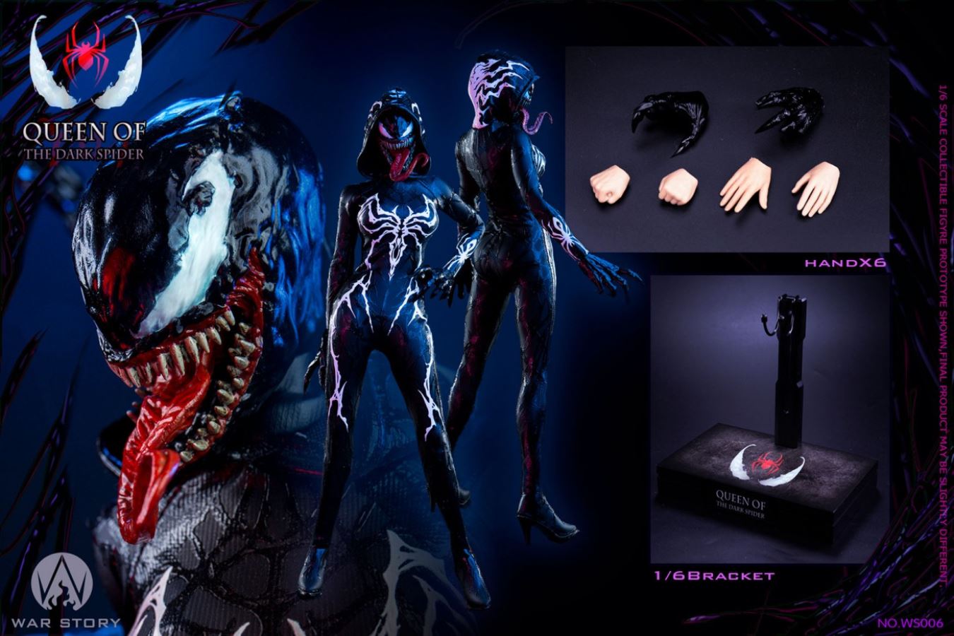 1/6 Queen of the Dark Spider A: Standard (WS006)