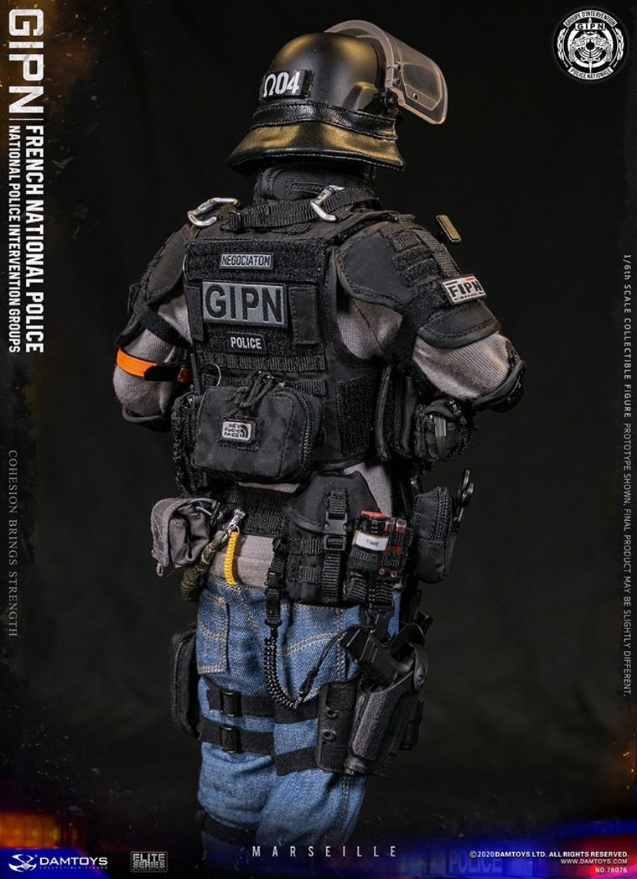 1/6 GIPN French National Police Intervention Team Marseille