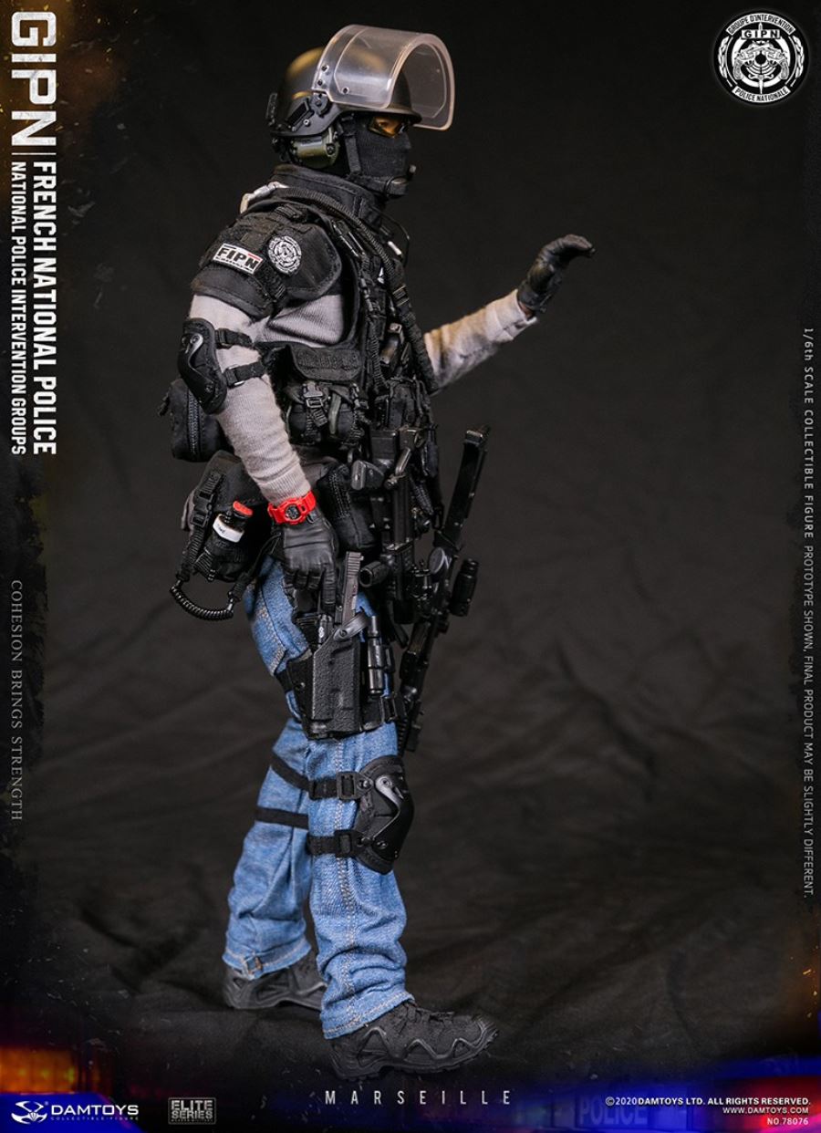 1/6 GIPN French National Police Intervention Team Marseille