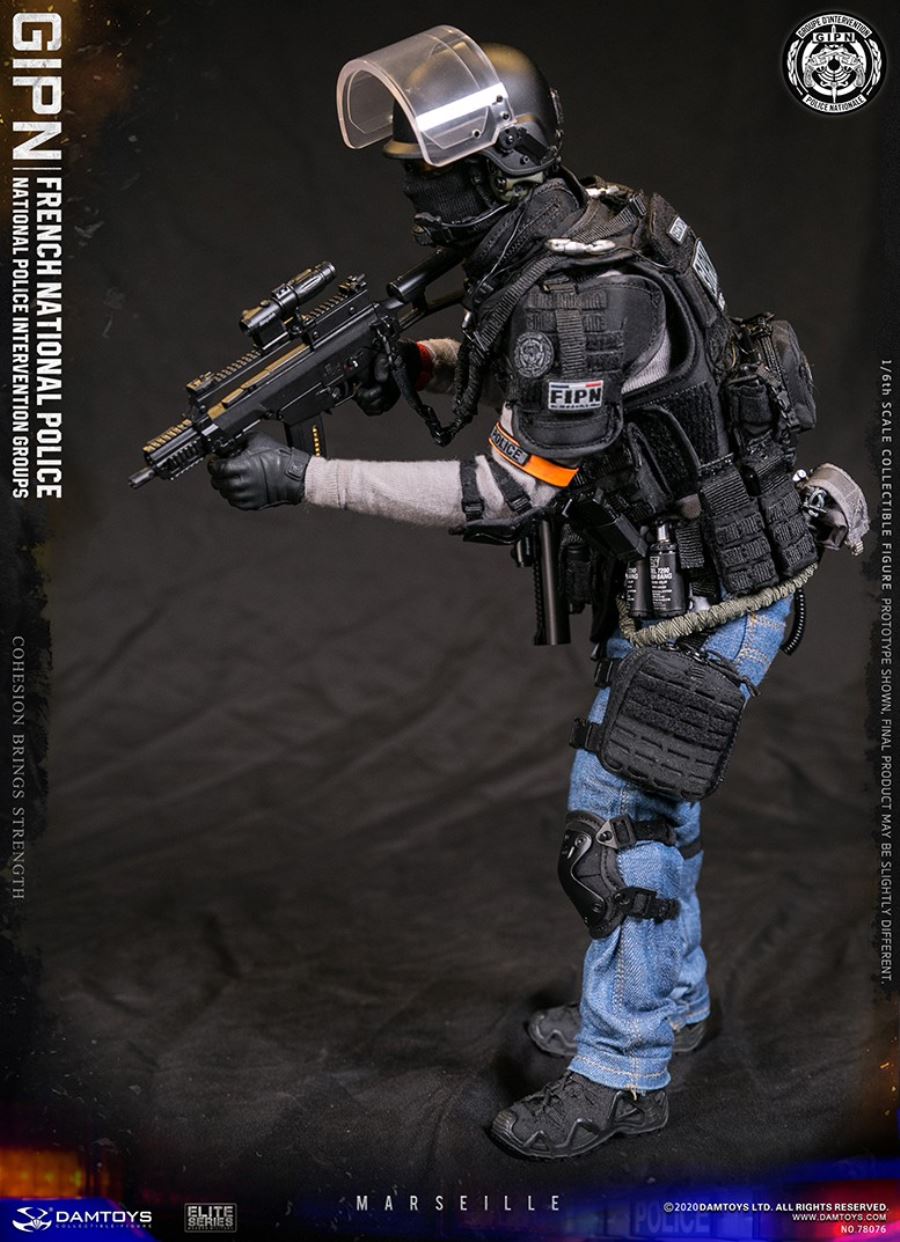 1/6 GIPN French National Police Intervention Team Marseille