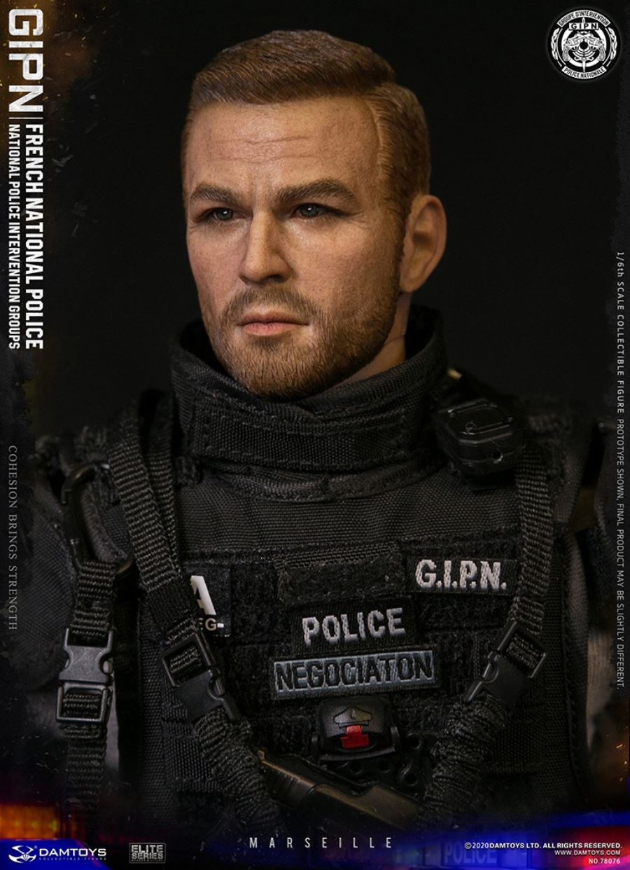 1/6 GIPN French National Police Intervention Team Marseille