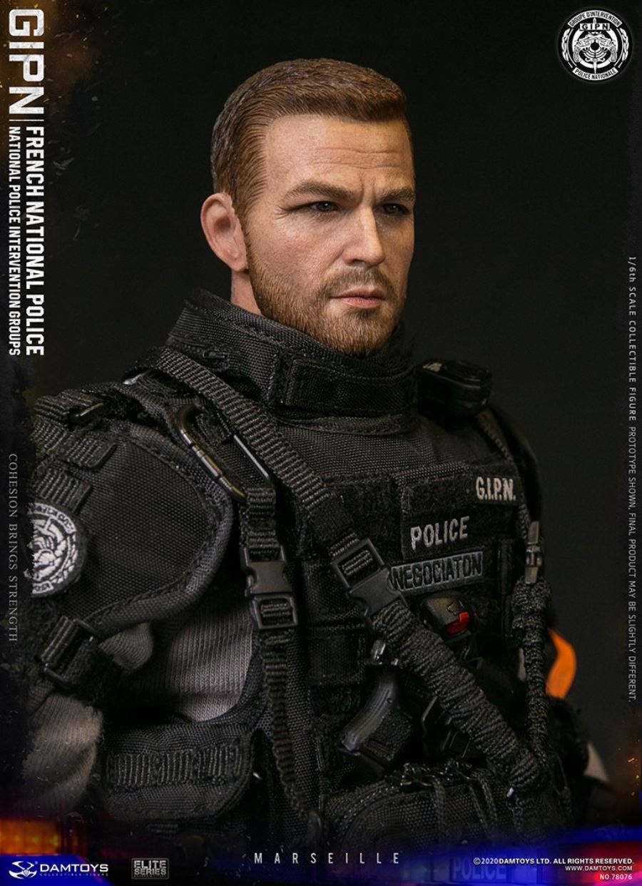 1/6 GIPN French National Police Intervention Team Marseille