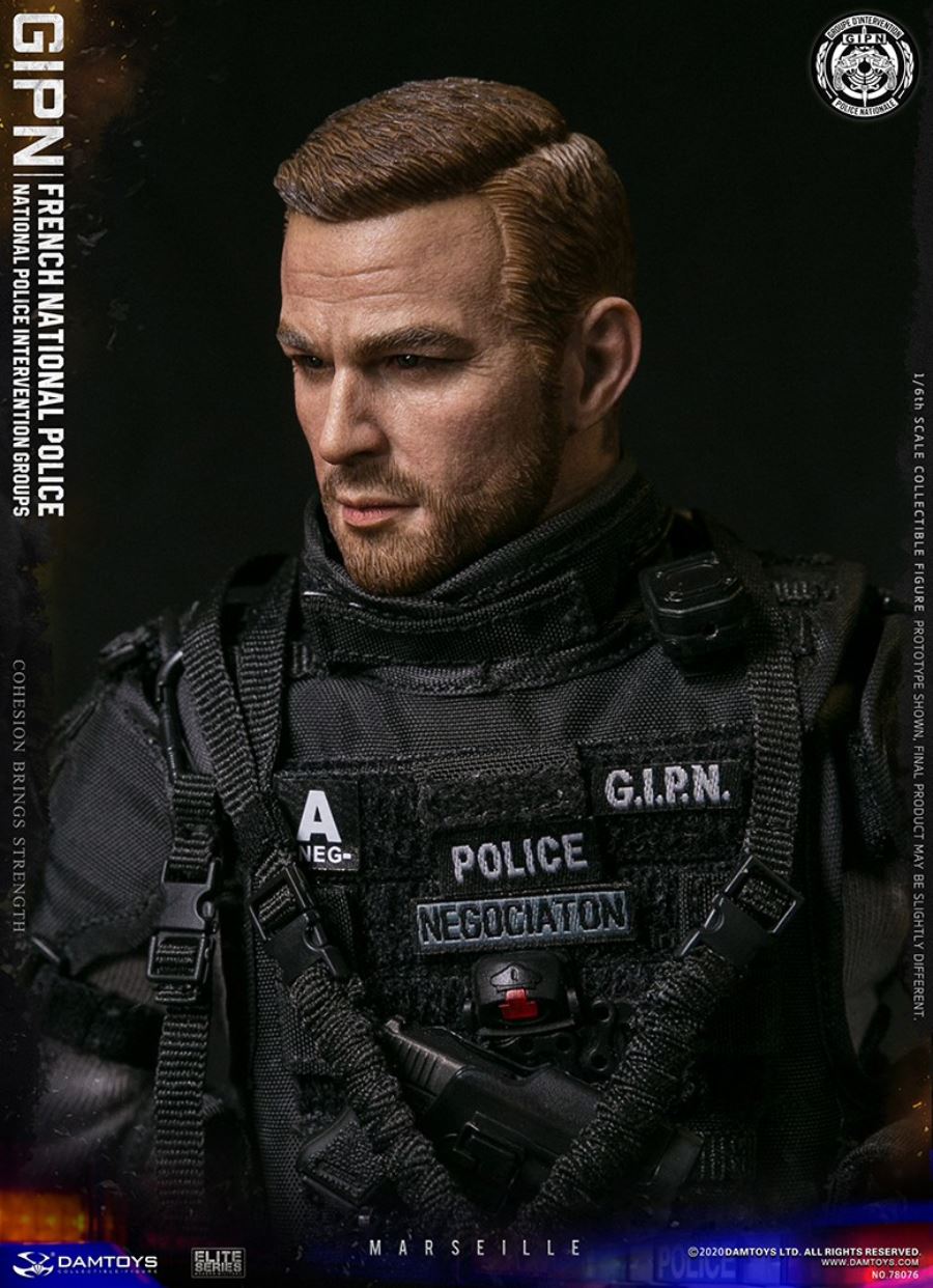 1/6 GIPN French National Police Intervention Team Marseille