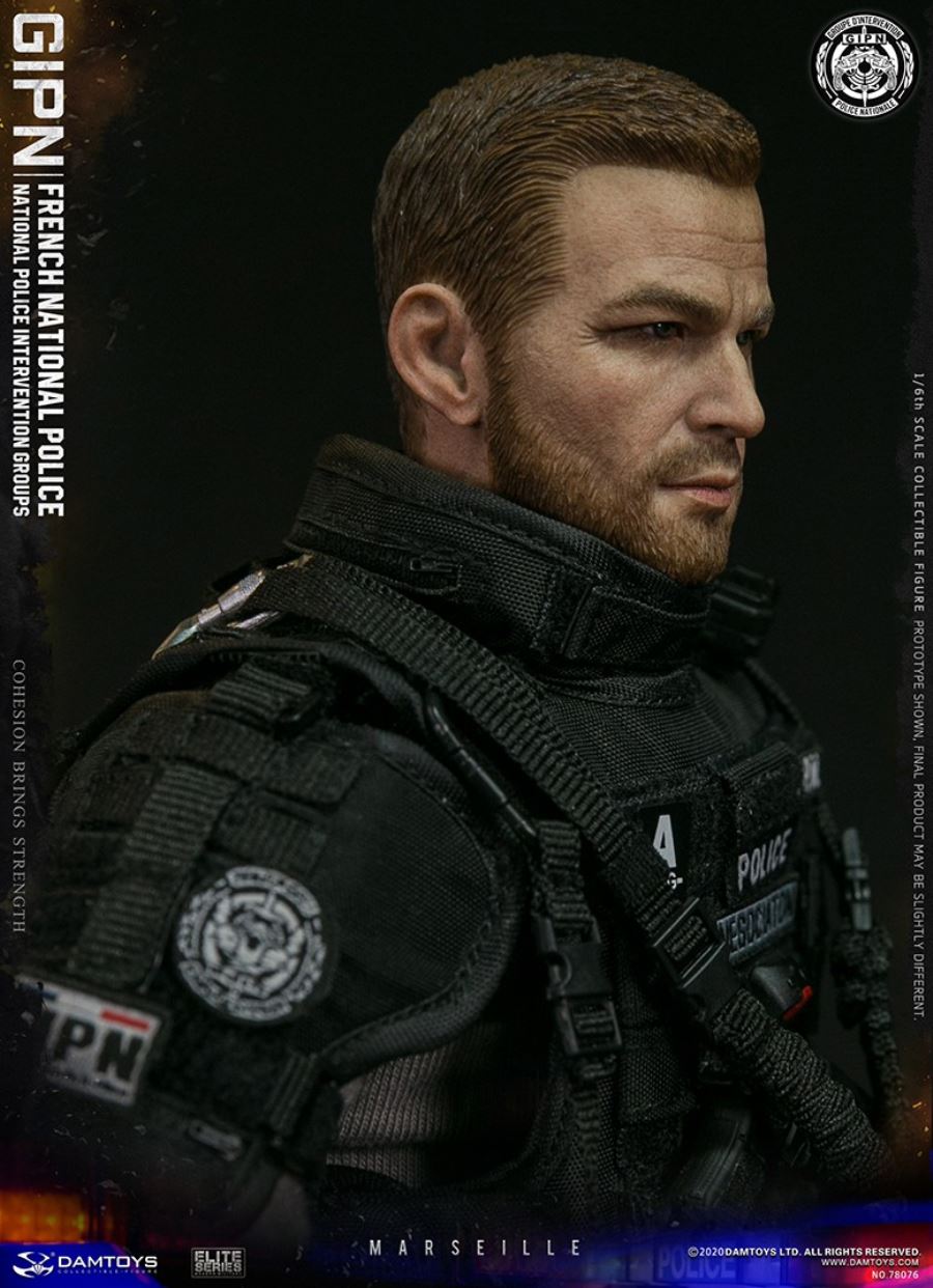 1/6 GIPN French National Police Intervention Team Marseille