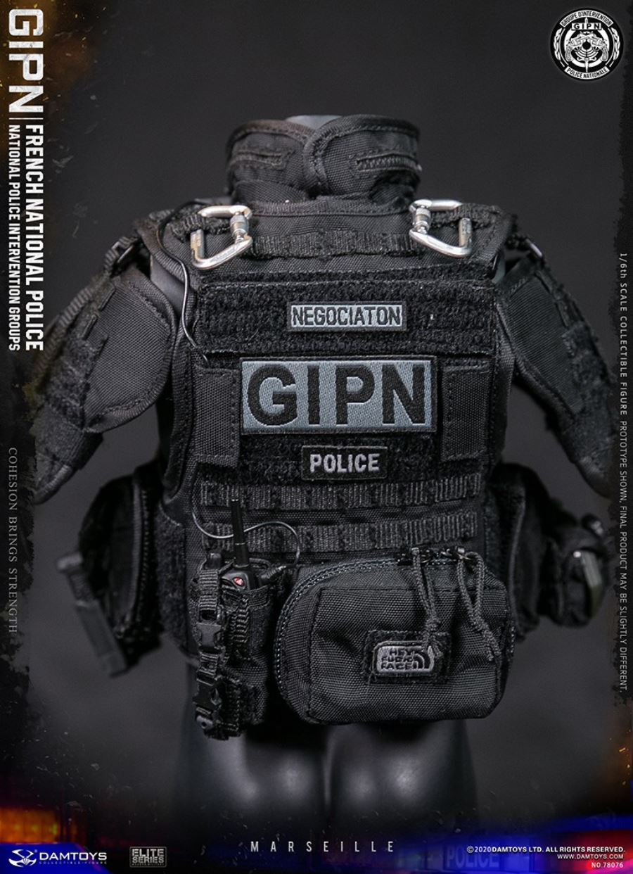 1/6 GIPN French National Police Intervention Team Marseille