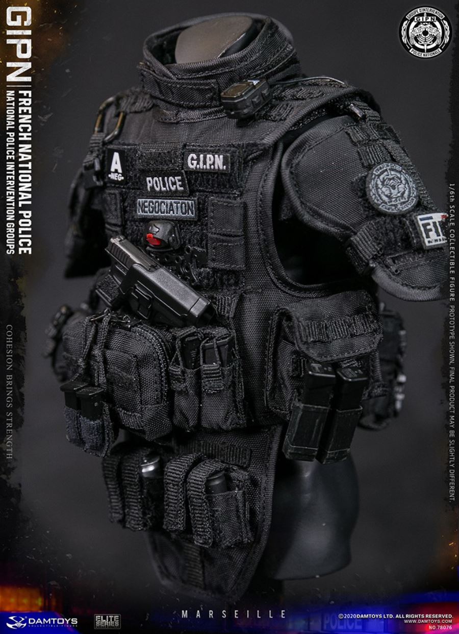 1/6 GIPN French National Police Intervention Team Marseille