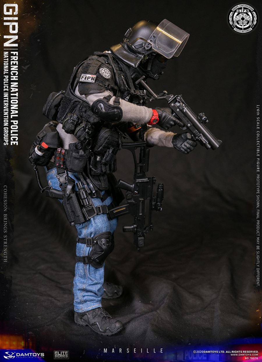 1/6 GIPN French National Police Intervention Team Marseille
