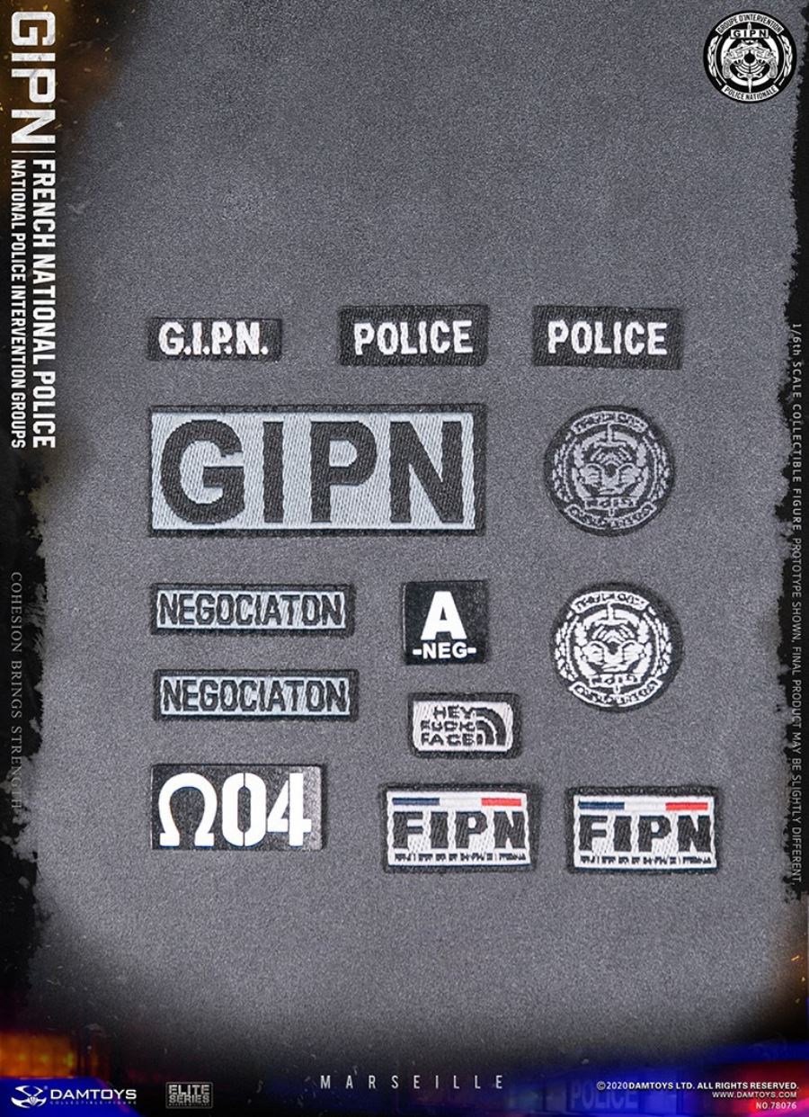 1/6 GIPN French National Police Intervention Team Marseille