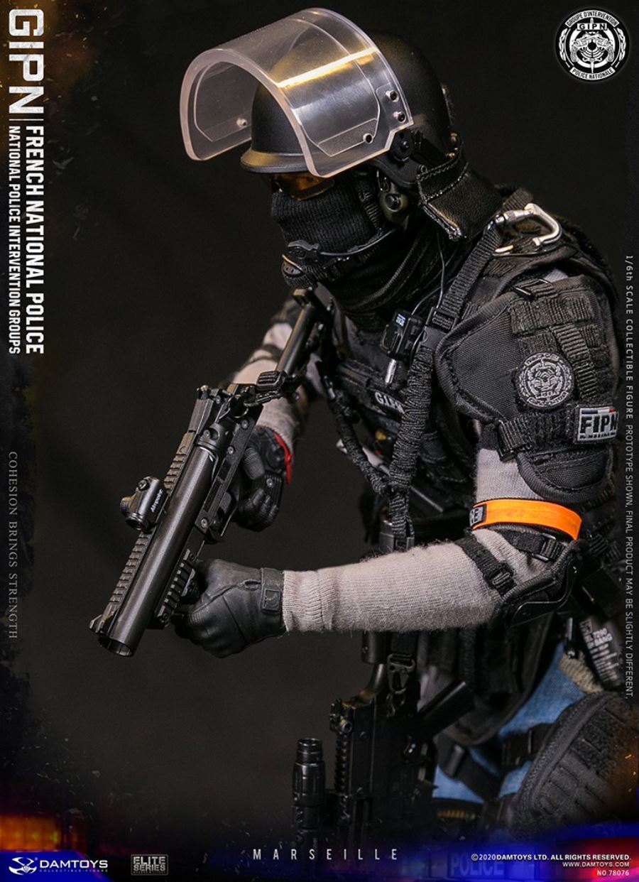 1/6 GIPN French National Police Intervention Team Marseille