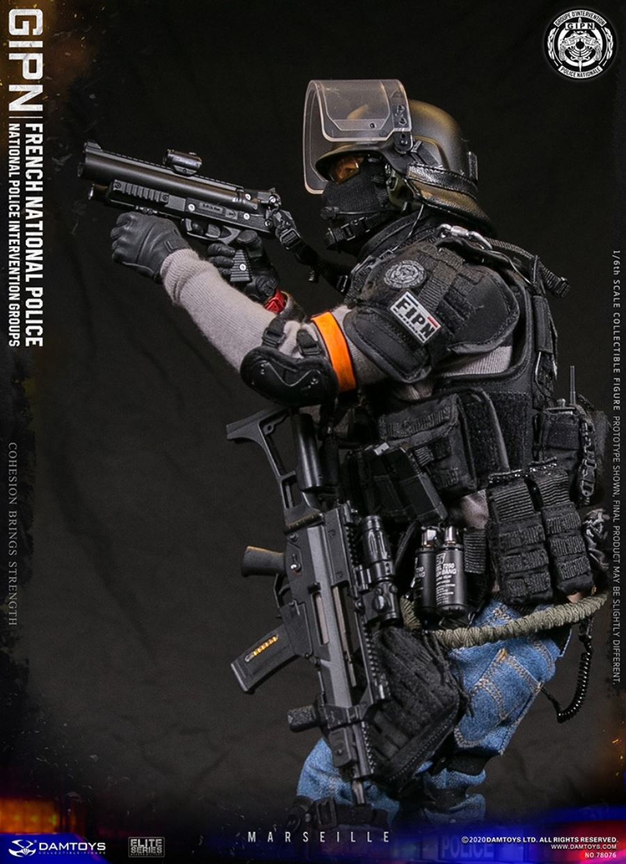 1/6 GIPN French National Police Intervention Team Marseille