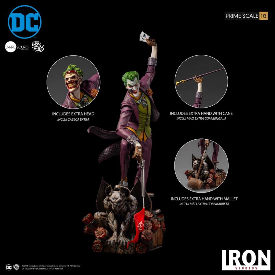 The Joker Prime Scale 1/3 - DC Comics by Ivan Reis