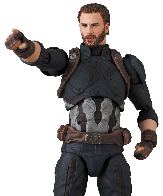 MAFEX No.122 MAFEX CAPTAIN AMERICA (INFINITY WAR Ver.)