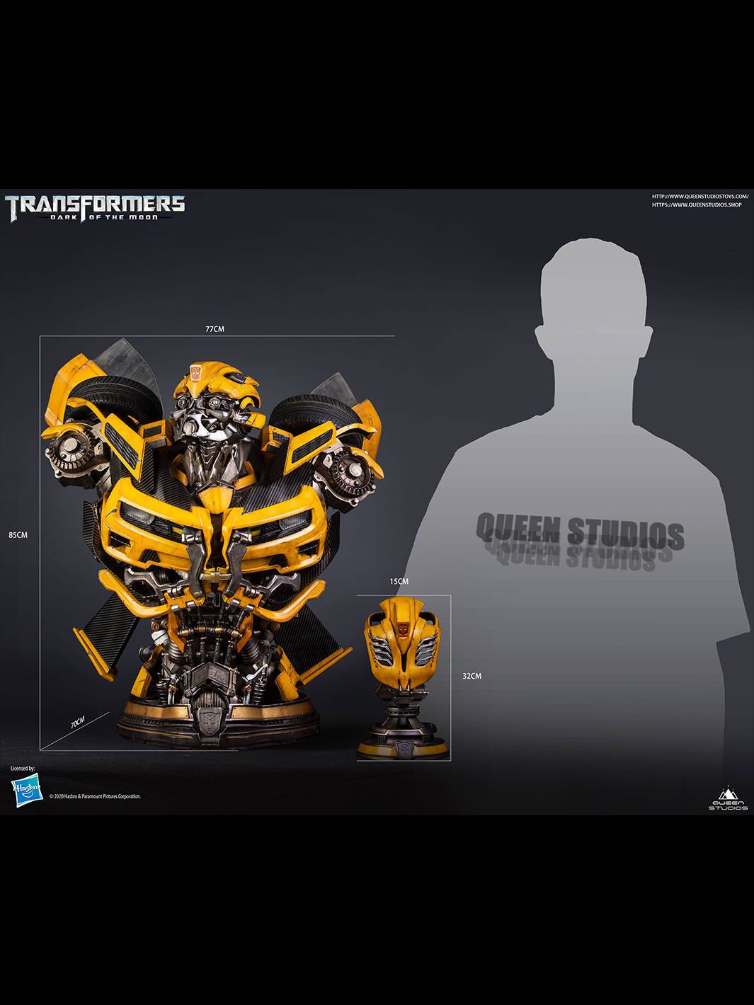 Transformers Bumblebee Ultimate Scale Bust