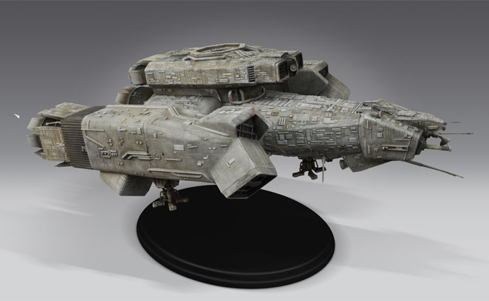 Space Ship CM-88B M-Class Bison Transport Ship - Nostromo