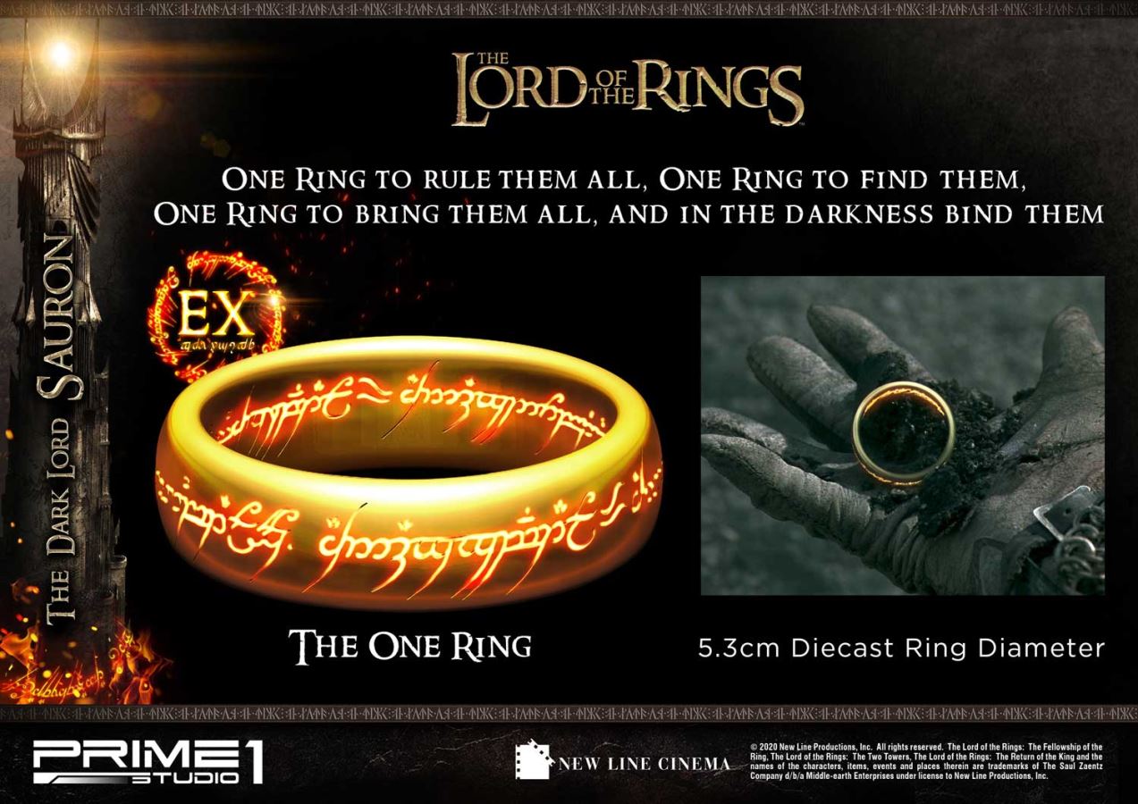 1/4 The Lord of the Rings - Dark Lord Sauron