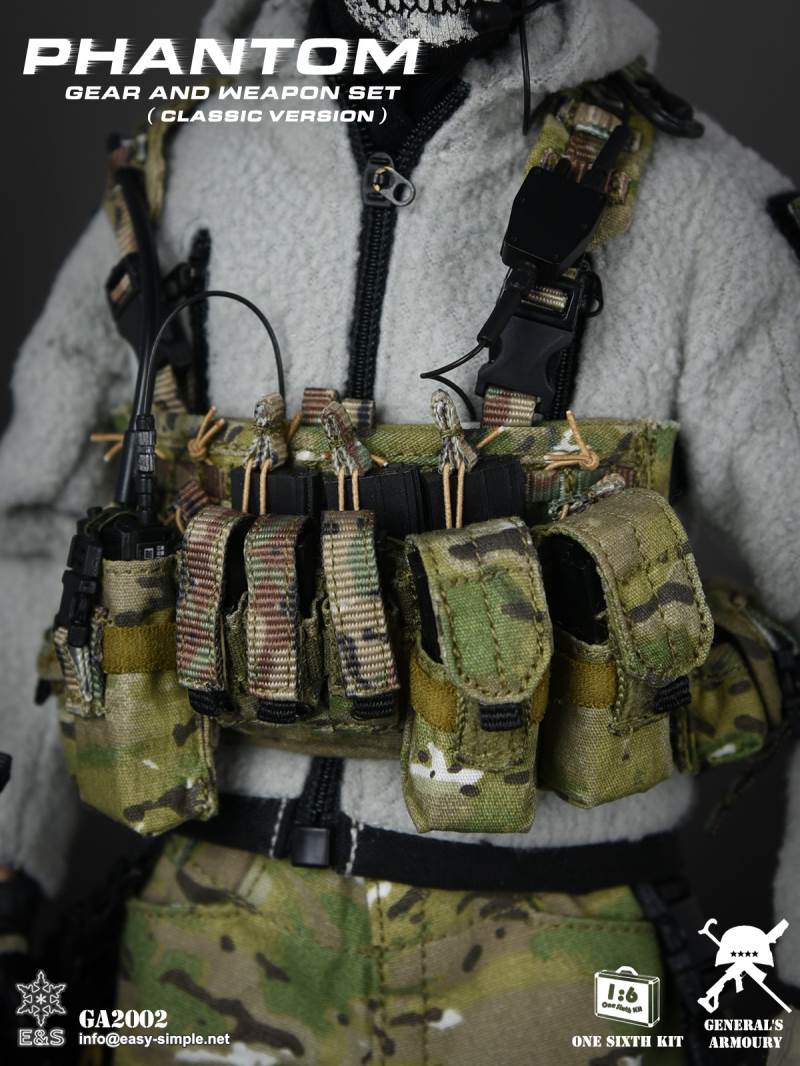 1/6 Modern Warfare Ghost Equipment Set