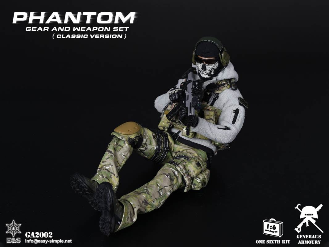 1/6 Modern Warfare Ghost Equipment Set