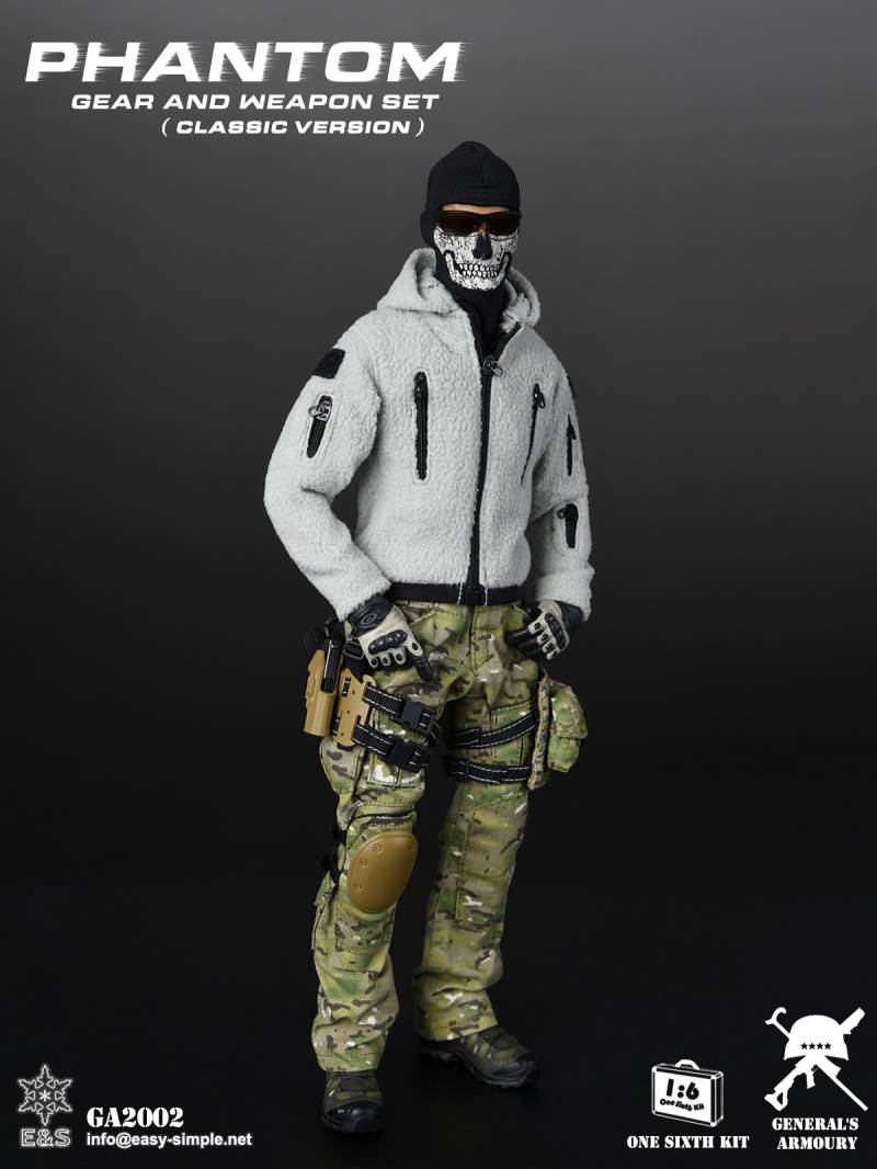 1/6 Modern Warfare Ghost Equipment Set