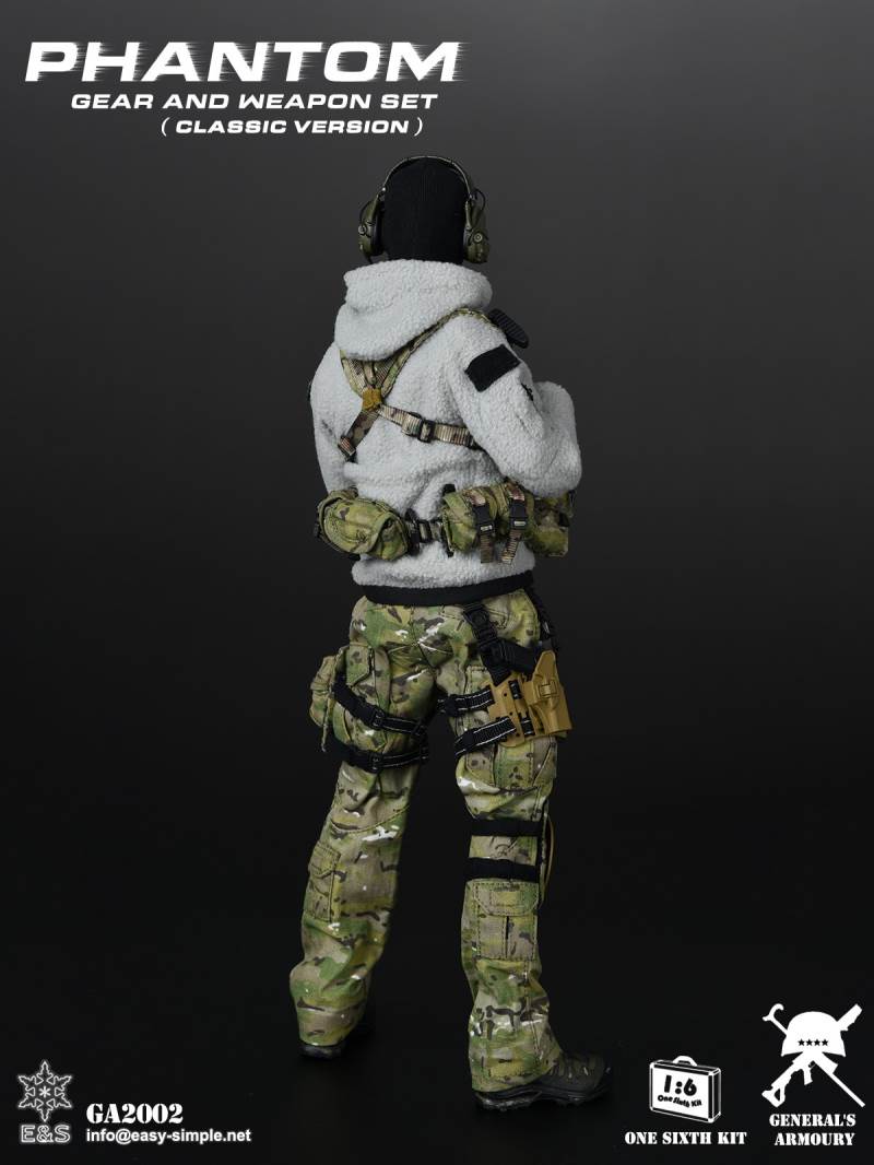1/6 Modern Warfare Ghost Equipment Set