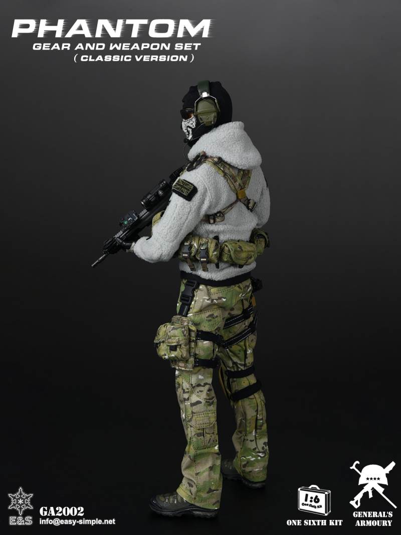 1/6 Modern Warfare Ghost Equipment Set