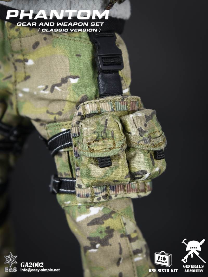 1/6 Modern Warfare Ghost Equipment Set