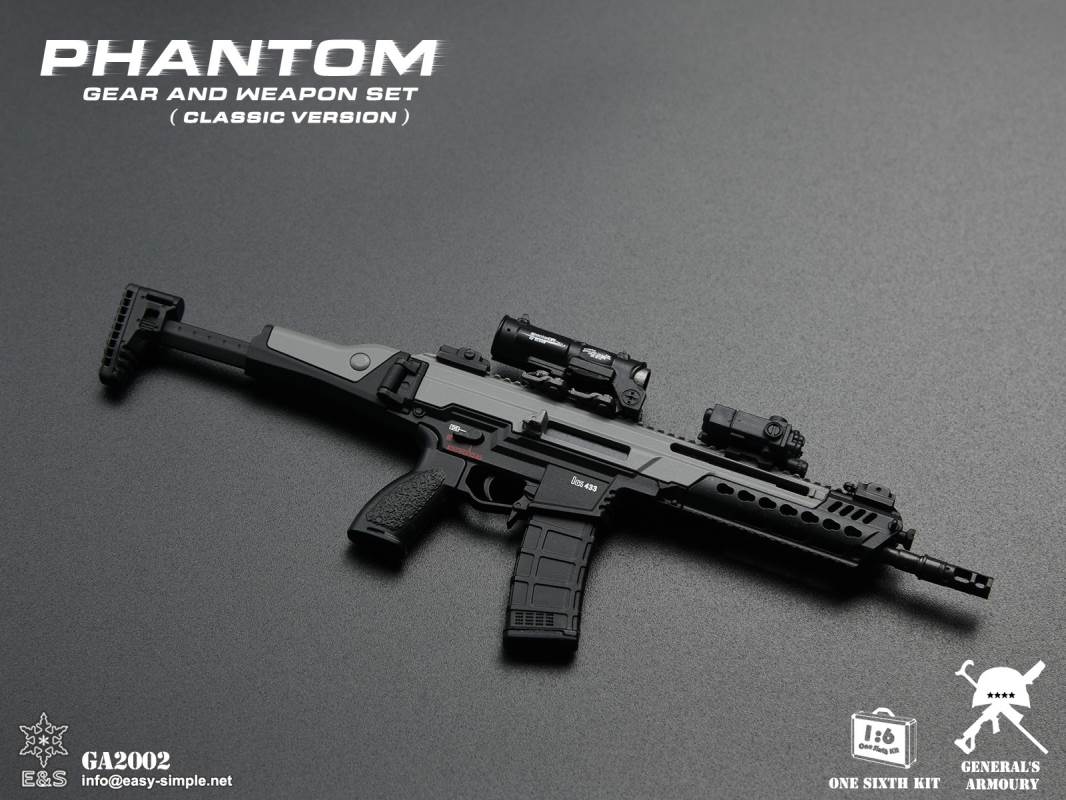1/6 Modern Warfare Ghost Equipment Set
