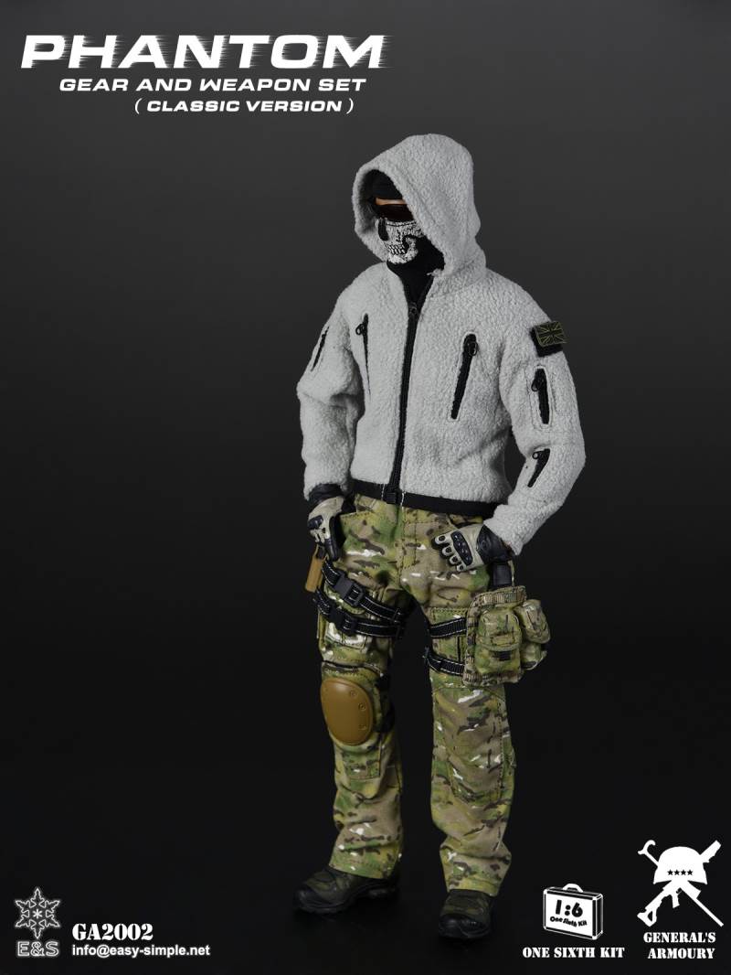 1/6 Modern Warfare Ghost Equipment Set