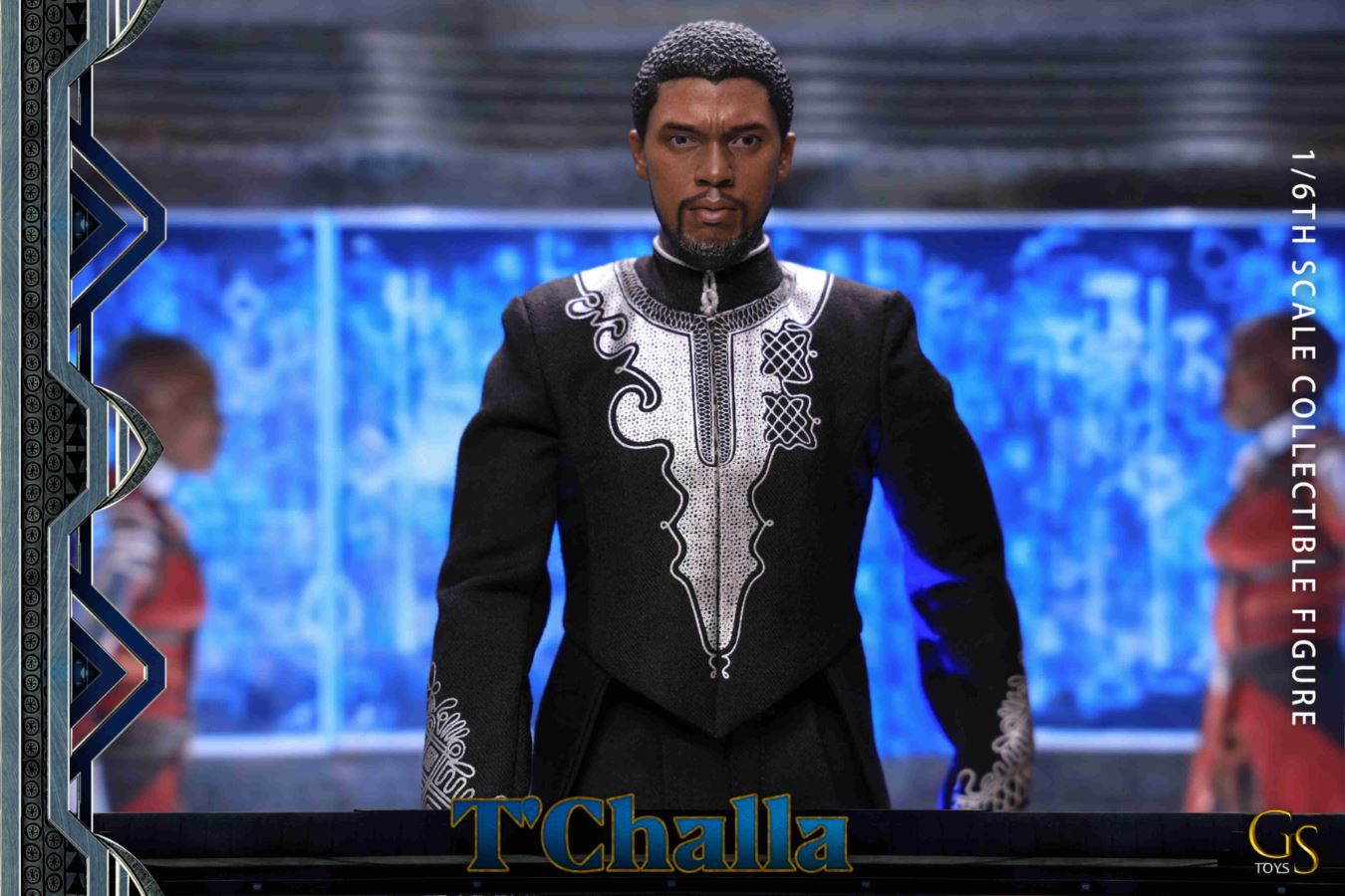 GST001 1/6 TChalla Wakanda King Panther Headsculpt