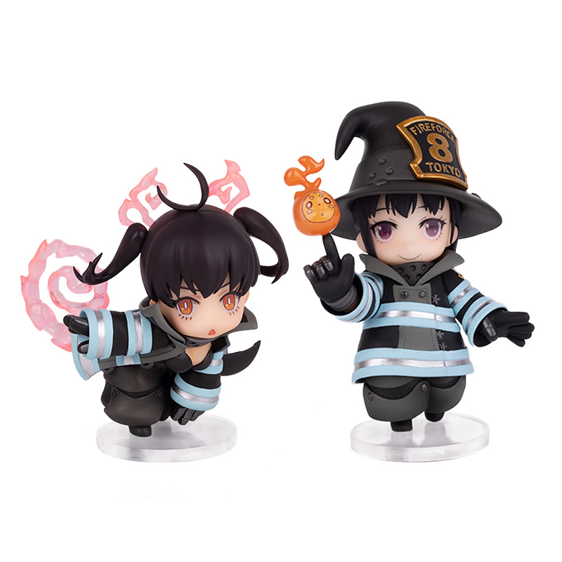 Fire Force - Maki Oze and Tamaki Kotatsu