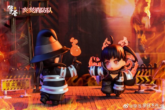 Fire Force - Maki Oze and Tamaki Kotatsu