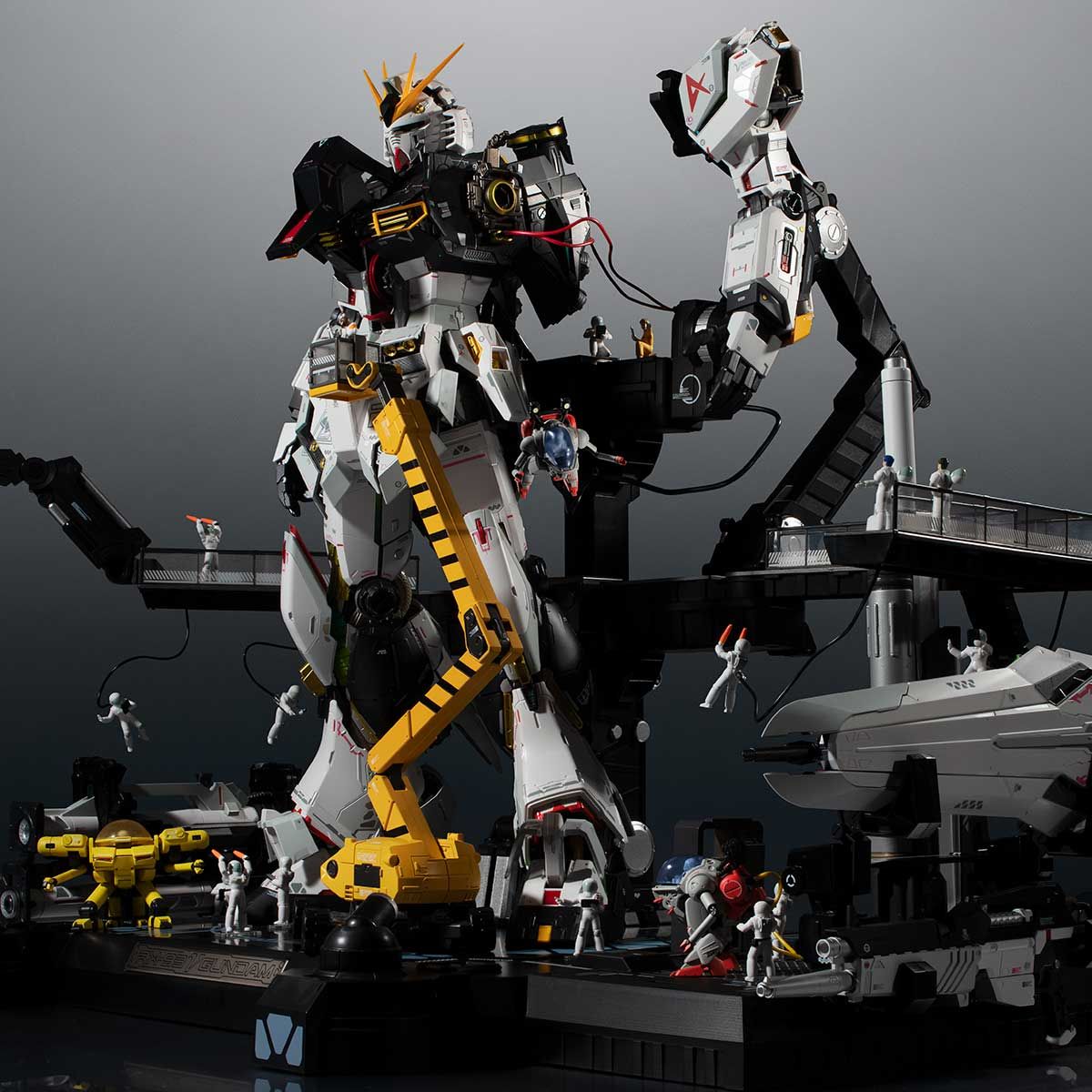 METAL STRUCTURE Dismantling Takumi Machine RX-93 ν Gundam Exclusive Optional Parts Rondo Bell Engineers