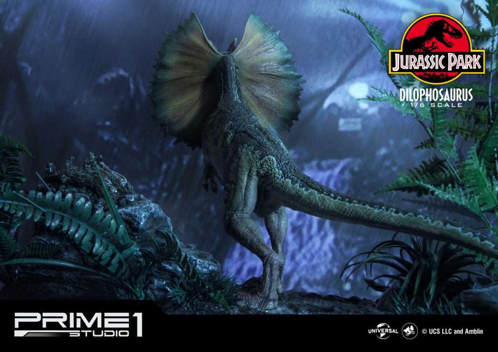Jurassic Park (Film) Dilophosaurus