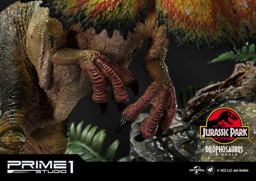 Jurassic Park (Film) Dilophosaurus