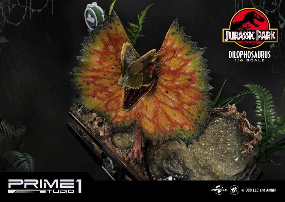 Jurassic Park (Film) Dilophosaurus
