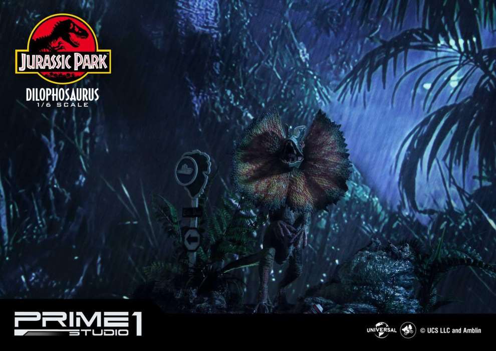 Jurassic Park (Film) Dilophosaurus